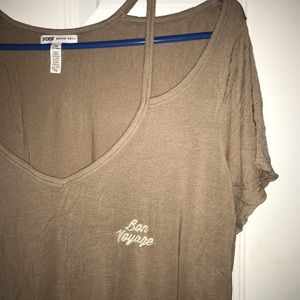 Off shoulder super soft tee